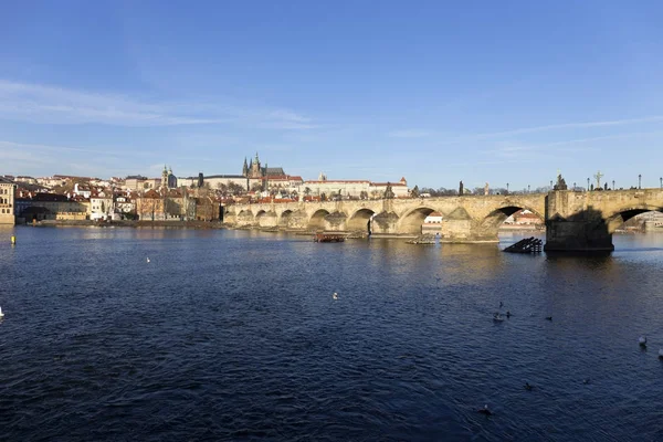 View Prague City Gothic Castle Czech Republic — Stock Photo, Image