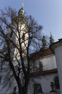 Kış Prag Strahov Manastırı, Çek Cumhuriyeti