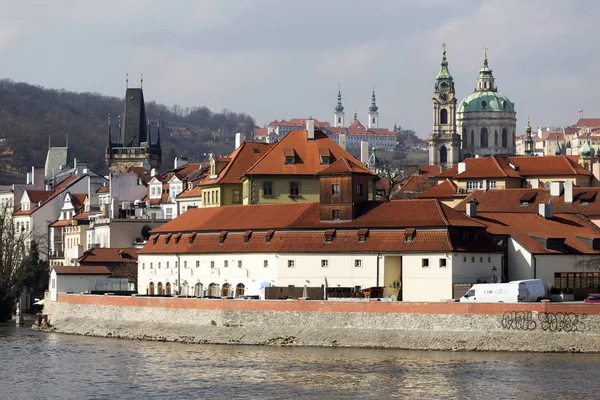 View Prague City River Vltava Czech Republic — Stock Photo, Image