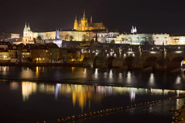 Vánoční Nálada Staroměstském Náměstí Praha Česká Republika — Stock fotografie