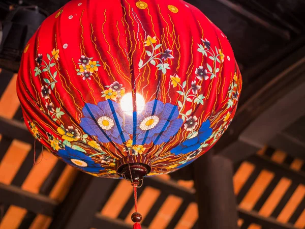 Red National Lantern Temple — Stock Photo, Image