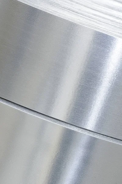 detail of steel rolls