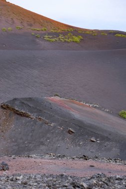 Lanzarote volkan manzara