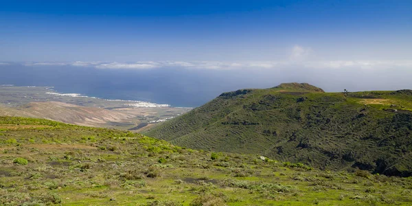 Landschaft von Lanzarote, Kanarische Inseln — Stockfoto