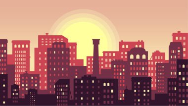 Siyah ve beyaz şehir manzarası sokak katmanları dönme dolap ve gökdelen