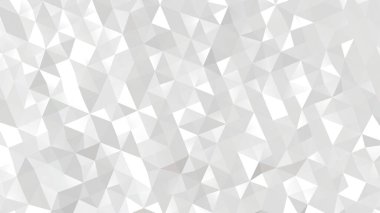 Üçgenler düşük polimerli arka plan. Gri gri romantik renkler, düğün davetiyeleri ve bebek şovu tatilleri için çok güzel. Duvar kâğıdının göz kamaştırıcı, lüks dokusunu oluştur