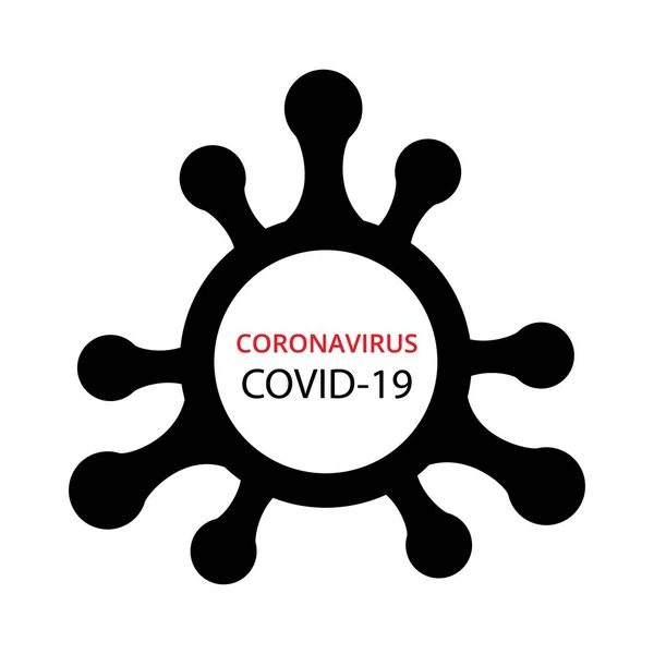 Stoppa Coronavirus Illustration Till Statistiken Nyheter Sjukdom Stoppa Covid Viruset — Stock vektor