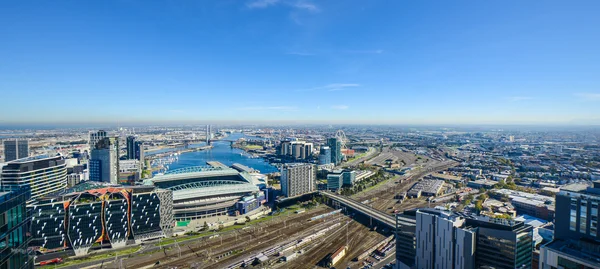 Vista de Melbourne, Australia — Foto de Stock