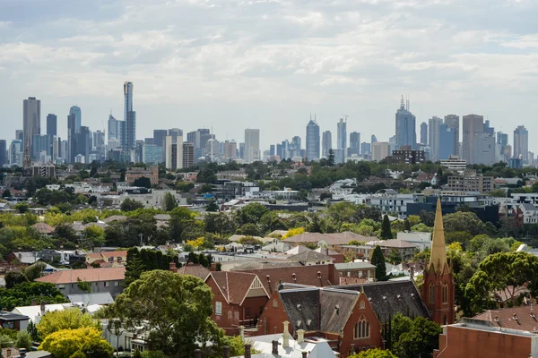 Vista de Melbourne, Australia — Foto de Stock
