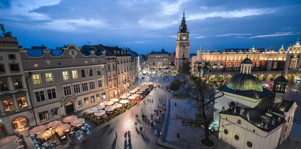 Blick auf Krakau, Polen — Stockfoto