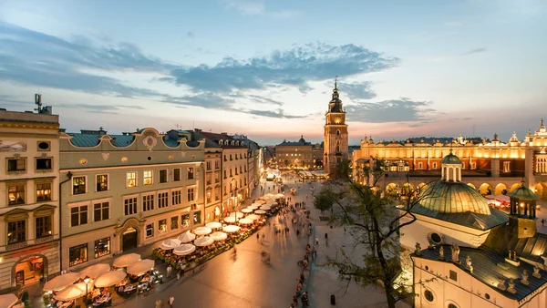 Krakow, Polonya manzarası