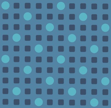 Japon Aqua Geometrik Kusursuz Deseni