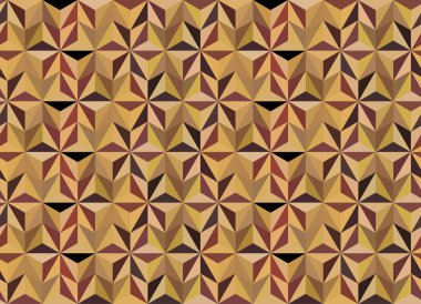 Japon Altıgen Rüzgarı Türbini Kusursuz Desen