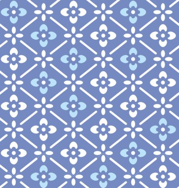 Japon Çiçek Meydanı Kusursuz Desen