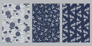 Japon anneleri akçaağaç yaprağı çimenleri, kiraz çiçekleri, erik çiçekleri, soyut arka plan