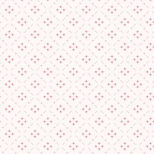 Nahtloses Japanisches Roter Stern Muster — Stockvektor
