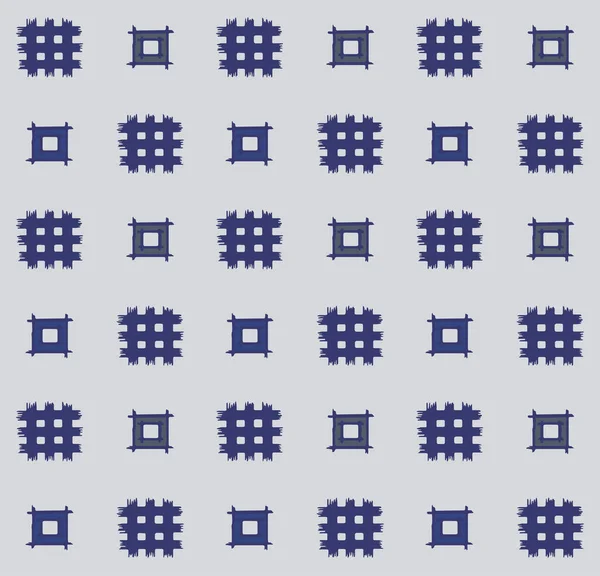 日本方块网矢量无缝隙模式 — 图库矢量图片