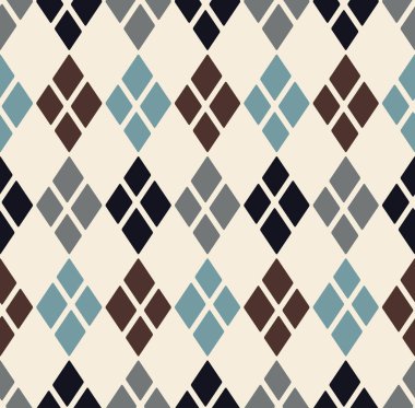 Japon Meydanı Elmas Vektörü Kusursuz Desen