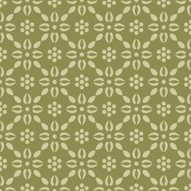 Japon Çiçek Yaprağı Vektörü Kusursuz Desen