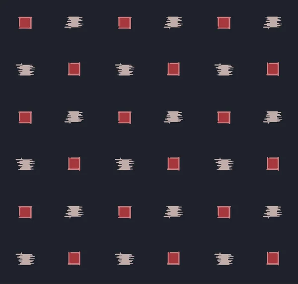 日本部落小正方形矢量无缝图案 — 图库矢量图片