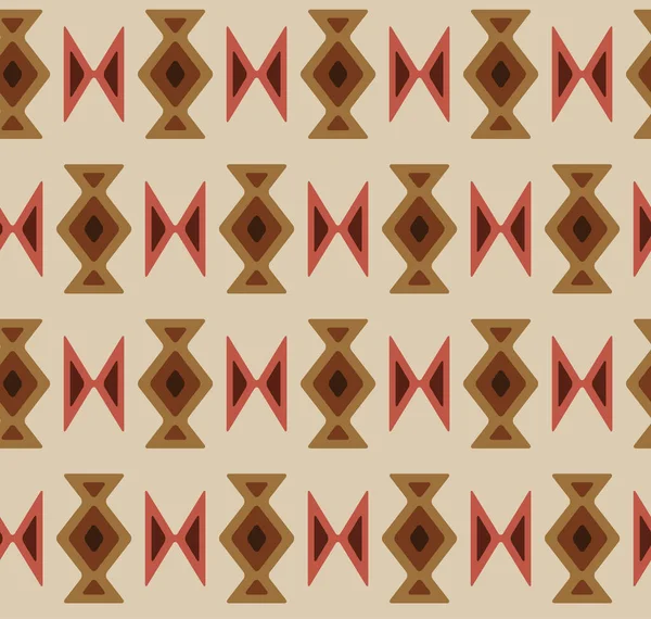 Triangle Tribal Japonais Vecteur Modèle Sans Couture — Image vectorielle