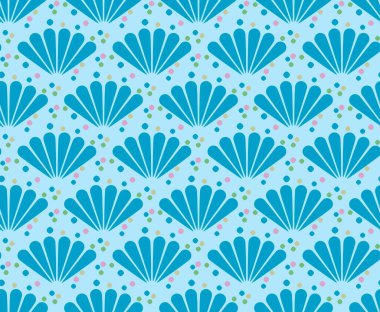 Japonca Katlanan Fan Vektörü Kusursuz Desen