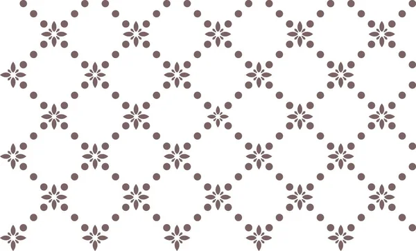 Bezešvé Vinobraní Tapety Pozadí Květinové Grafické Ozdoby — Stockový vektor