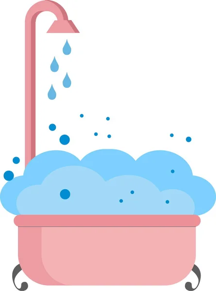 Bath Foam Icon — Stock Vector