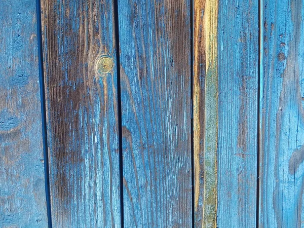 Blue Wood Background Vintage Timber Texture — Stock Photo, Image