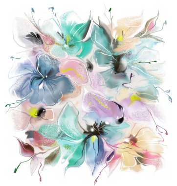 güzel çiçek arkaplanı. 