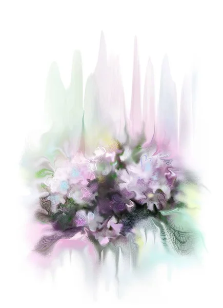 Ziergarten Sommerblumen — Stockfoto