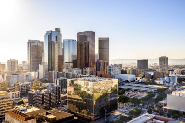 Cityscape Downtown Los Angeles, Kaliforniya, ABD 
