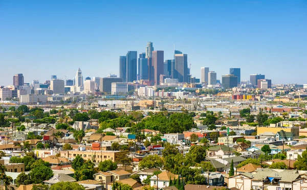 Los Angeles California Usa Innenstadt Stadtbild Bei Sonnigem Tag — Stockfoto