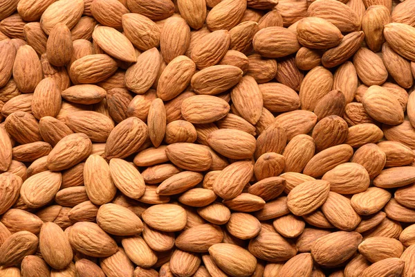 Peeled Almonds Closeup Background Stock Picture