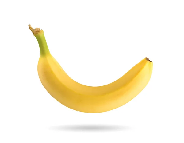 Banana isolada sobre fundo branco Imagem De Stock