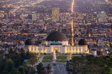 Griffith gözlem ve Los Angeles geceleri