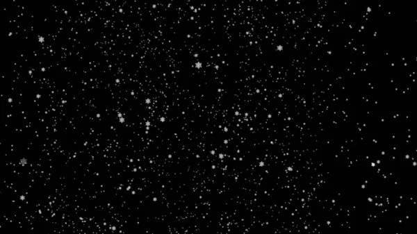 Uçan yağmur ya da kara zemin üzerinde kar. Noel arkaplanı, düzenleme fotoğrafı için siyah arka planda beyaz kar. Kar izole.