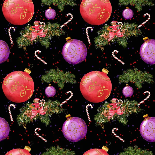Noel clipart, işlemeli bir suluboya tarafından