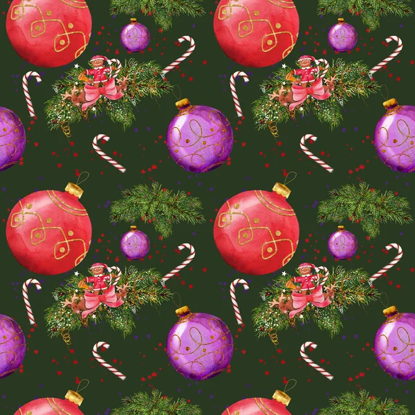 Noel clipart, işlemeli bir suluboya tarafından