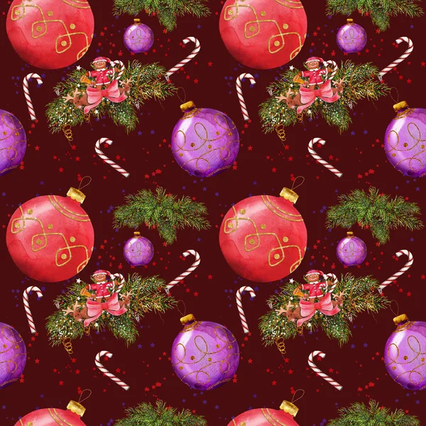Noel clipart, işlemeli bir suluboya tarafından