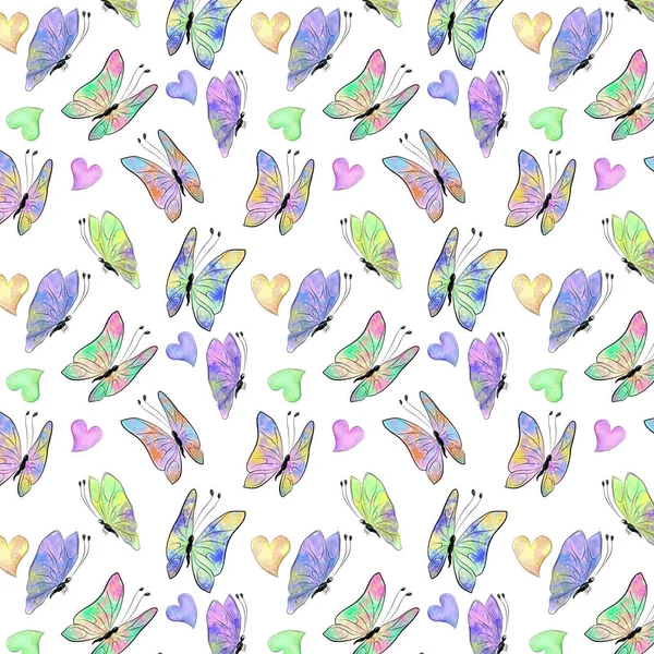 Seamless Pattern Children Fabric Paper — Stock Photo, Image