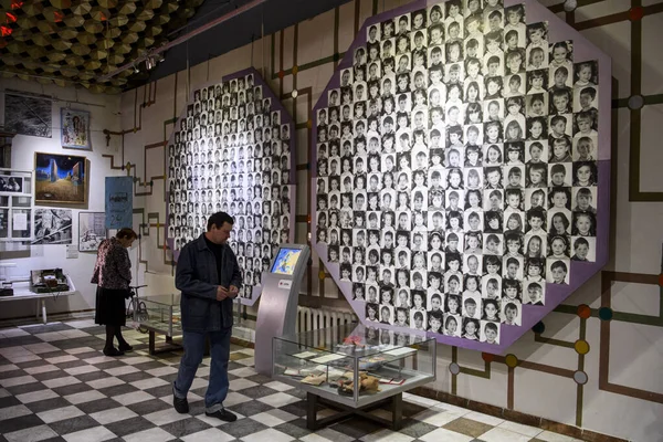 Interior do Museu Nacional Chornobyl ucraniano. Kiev, Ucrânia. Abril de 2018 — Fotografia de Stock