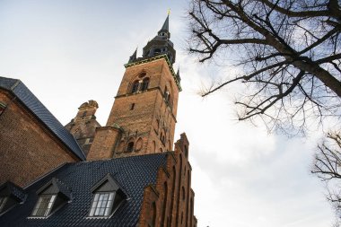 Kopenhag, Danimarka 'da Kutsal Ruh Kilisesi Helligaand çatışması. 