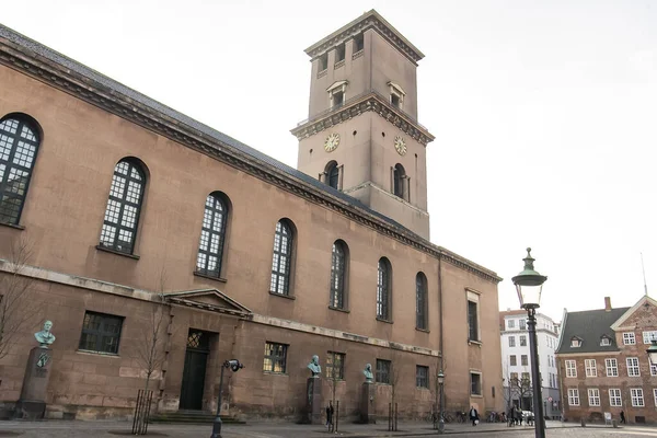 Igreja Nossa Senhora Catedral Copenhague Copenhaga Dinamarca — Fotografia de Stock