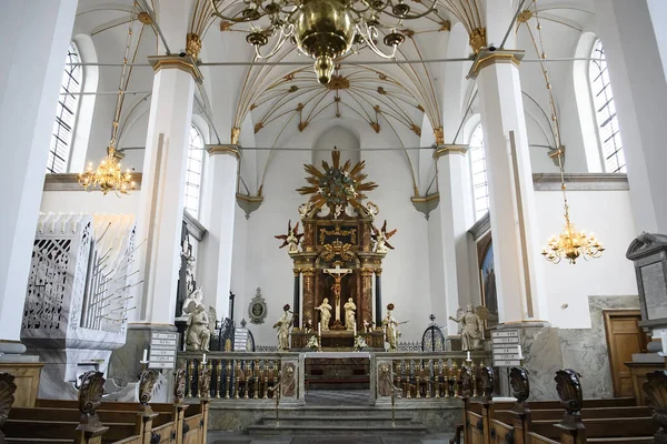 Церковь Святой Троицы Копенгагене Дания — стоковое фото