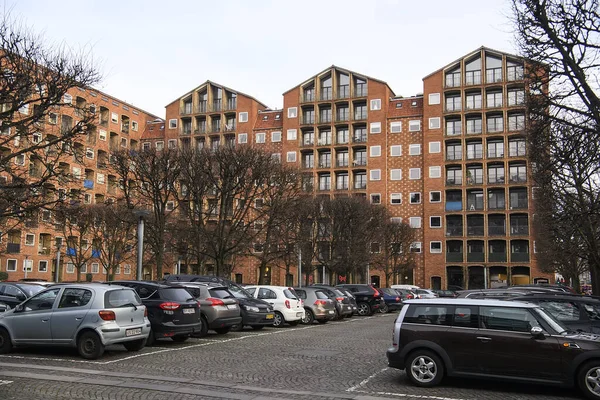 Rezidenční Budovy Moderní Architektury Kodani Dánsko — Stock fotografie