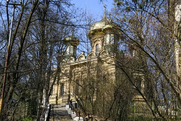 Church Intercession Blessed Virgin Kyiv Ukraine — Stock Photo, Image