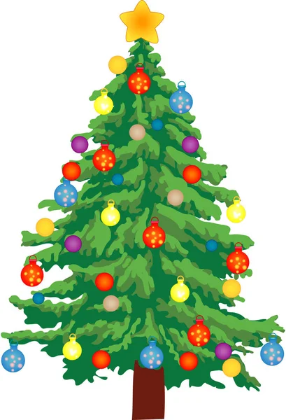 Árvore de Natal Gráficos De Vetores