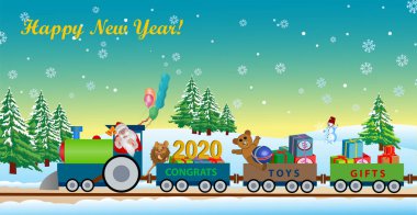 Noel Baba treni 4