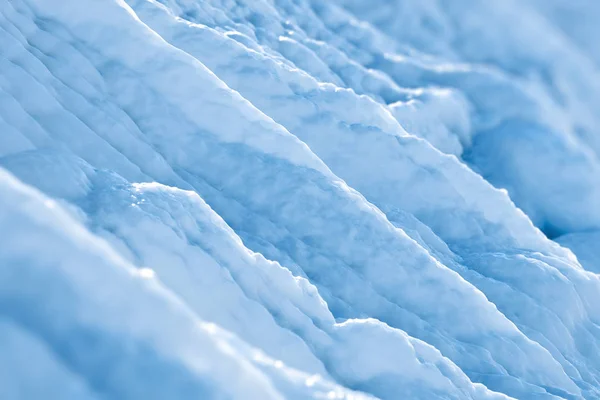 Des formations glaciaires. Formes d'eau gelée . — Photo